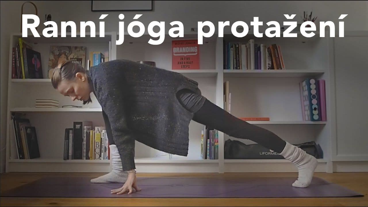 Ranní jóga protažení + krátká meditace ☀️ Začněte svůj den pozitivně